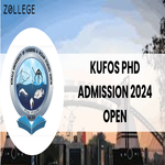 KUFOS PhD Admission 2024 Open